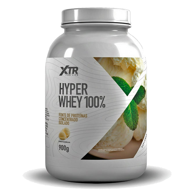 HYPER WHEY 100% 900G BAUNILHA - XTR