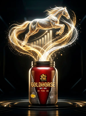 GOLD HORSE 900G BAUNILHA - VITAMIN HORSE