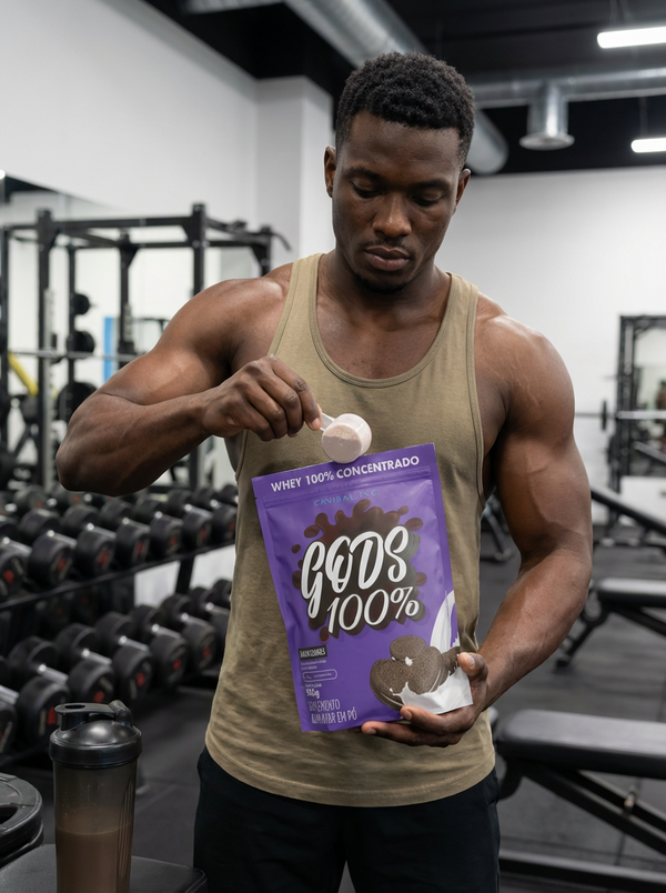 GODS WHEY 100% 900G COOKIES - CANIBAL INC