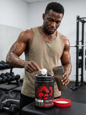 CREATINA 100 % PURA 300G - VITAMIN HORSE