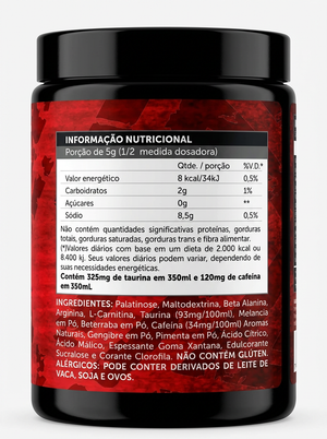 CANIBAL PRE WORKOUT 300g ENERGETICO - JUNGLE LABS