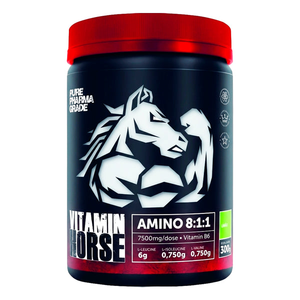 AMINOACID 8:1:1 300GR - LIMÃO - VITAMIN HORSE