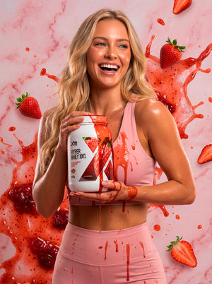 HYPER WHEY 100% 900G MORANGO - XTR