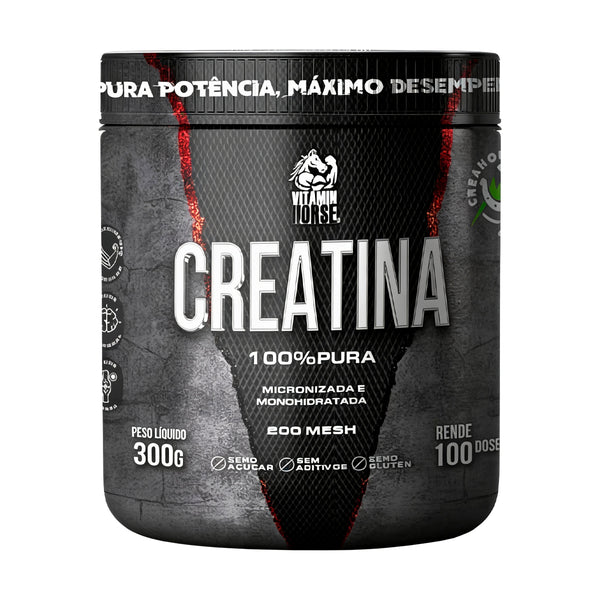CREATINA 100 % PURA 300G - VITAMIN HORSE
