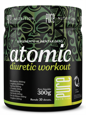 ATOMIC DIURETIC WORKOUT 300G LIMÃO - PURE NUTRITION - BR