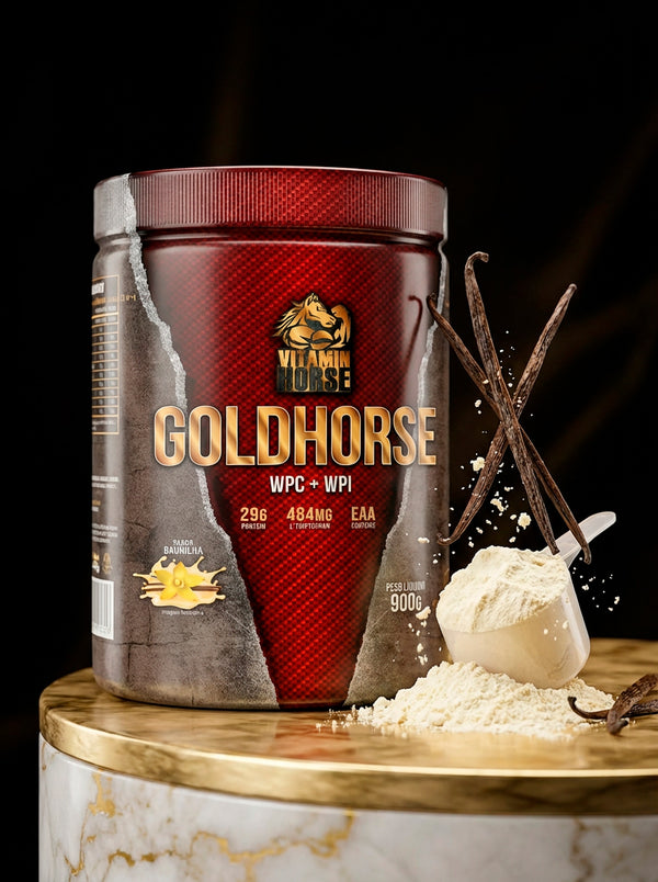 GOLD HORSE 900G BAUNILHA - VITAMIN HORSE