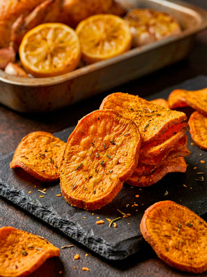 CHIPS DE BATATA DOCE SABOR FRANGO ASSADO 45G - XTR