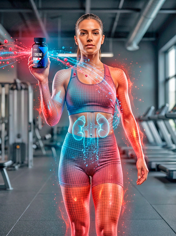 HYPER DRENE CHA DIURETICO 200G CRANBERRY - XTR