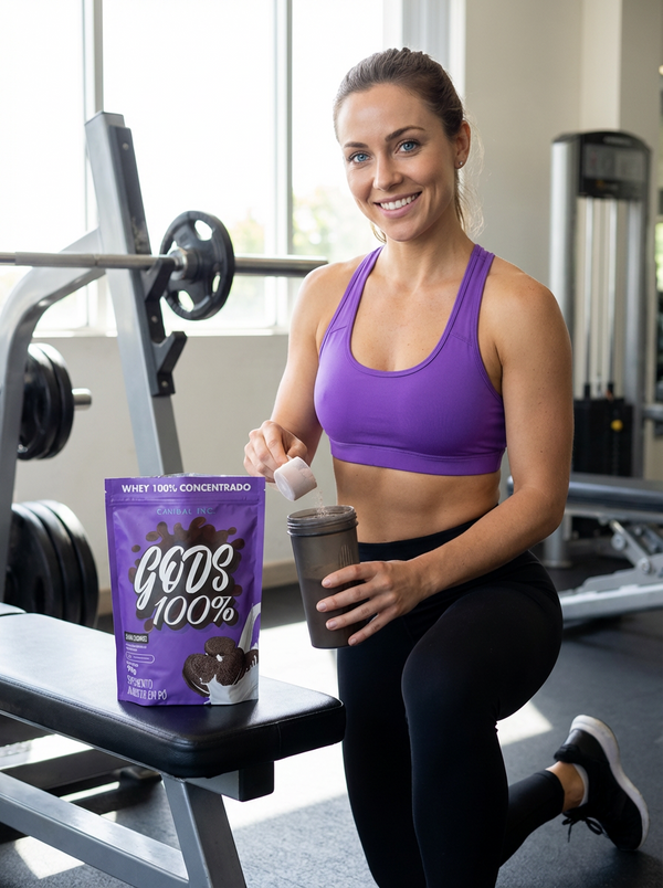 GODS WHEY 100% 900G COOKIES - CANIBAL INC