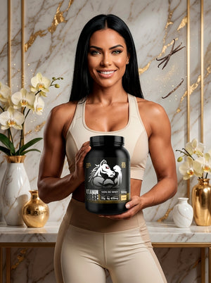 100% ISO WHEY 900GR - VITAMIN HORSE - BAUNILHA