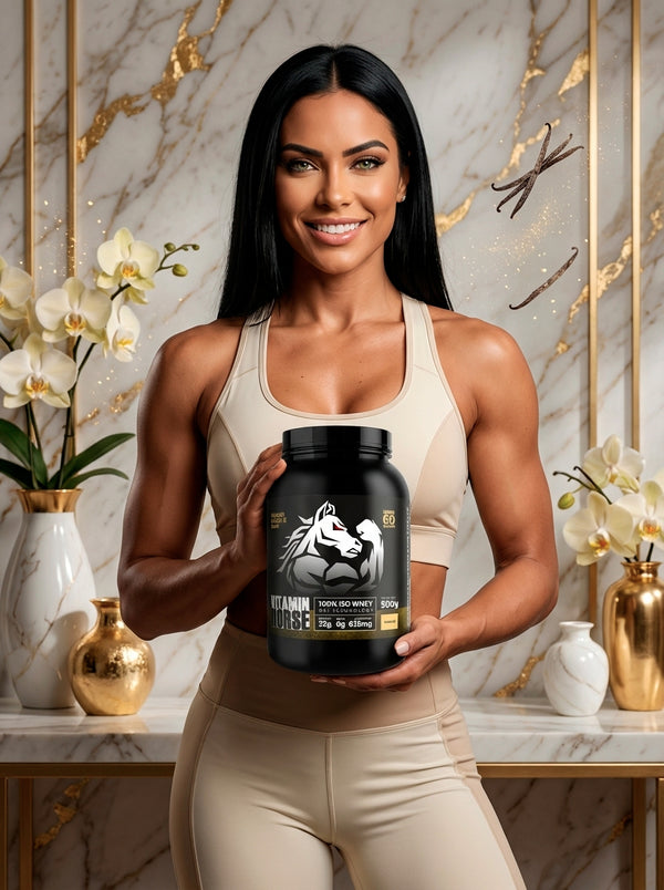 100% ISO WHEY 900GR - VITAMIN HORSE - BAUNILHA