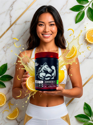 AMINOACID 8:1:1 300GR - LIMÃO - VITAMIN HORSE