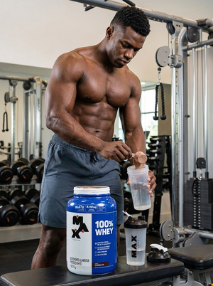 100% WHEY CHOCOLATE POTE 900G - MAX TITANIUM