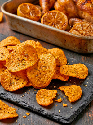 CHIPS DE BATATA DOCE SABOR FRANGO ASSADO 45G - XTR