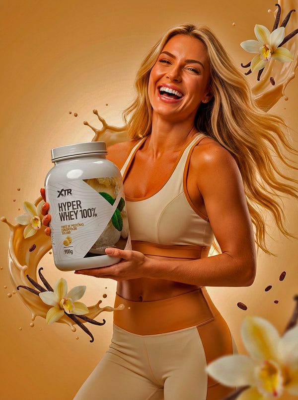 HYPER WHEY 100% 900G BAUNILHA - XTR