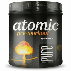 ATOMIC PRE - WORKOUT EFERVESCENTE 300G LARANJA - PURE NUTRITION - BR