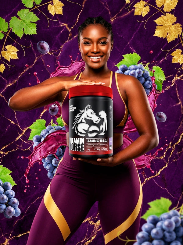 AMINOACID 8:1:1 300GR - VITAMIN HORSE - UVA