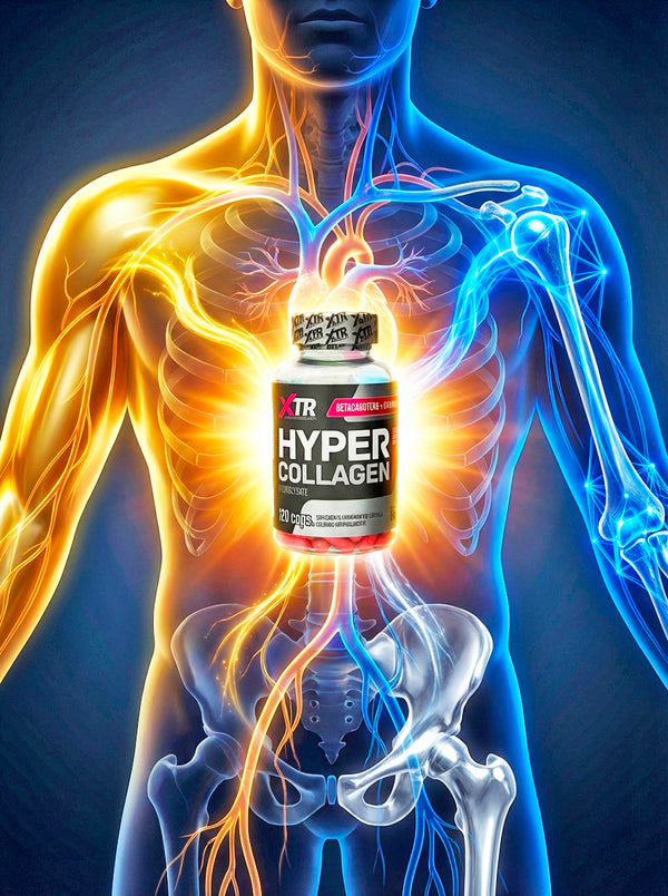 HYPER COLLAGEN HYDROLYSATE -120CAPS - XTR