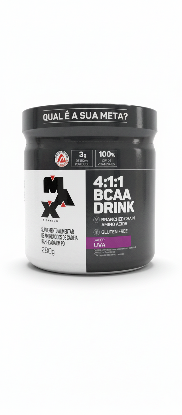 BCAA DRINK 4:1:1 UVA 280G - MAX TITANIUM