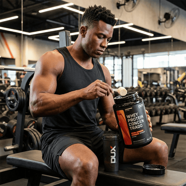 WHEY PROTEIN CONCENTRADO POTE 900G - DUX