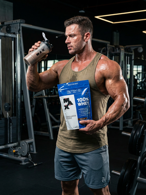 100% WHEY 900G REFIL CHOCOLATE - MAX TITANIUM