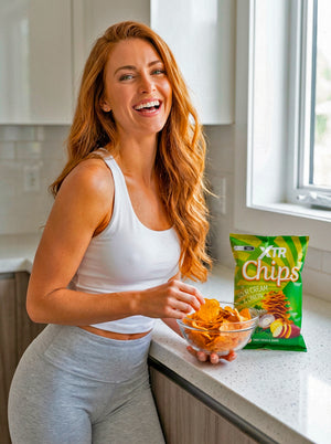 CHIPS DE BATATA DOCE CREME DE CEBOLA 45g - XTR