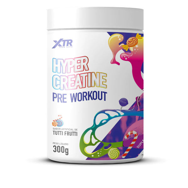 HYPER CREATINE PRE WORKOUT 300G TUTTI FRUTTI - XTR