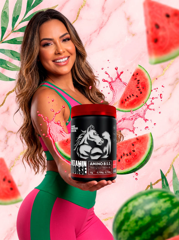 AMINOACID 8:1:1 300GR - VITAMIN HORSE - MELANCIA