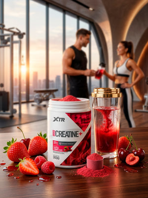 HYPER CREATINE + 300GR FRUTAS VERMELHAS - XTR