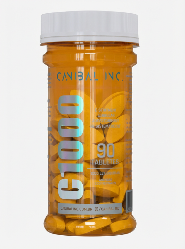 VITAMINA C1000 90 TAB - CANIBAL INC