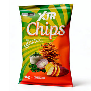 CHIPS DE BATATA DOCE CREME DE CEBOLA 45g - XTR