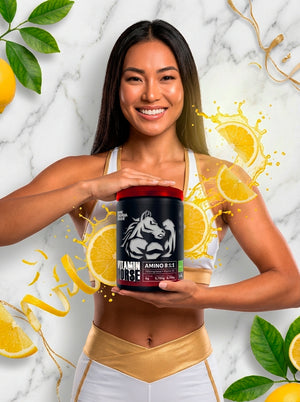 AMINOACID 8:1:1 300GR - LIMÃO - VITAMIN HORSE
