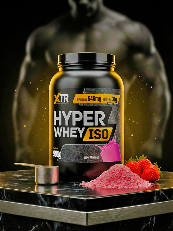 HYPER WHEY ISO 900G - MORANGO - XTR