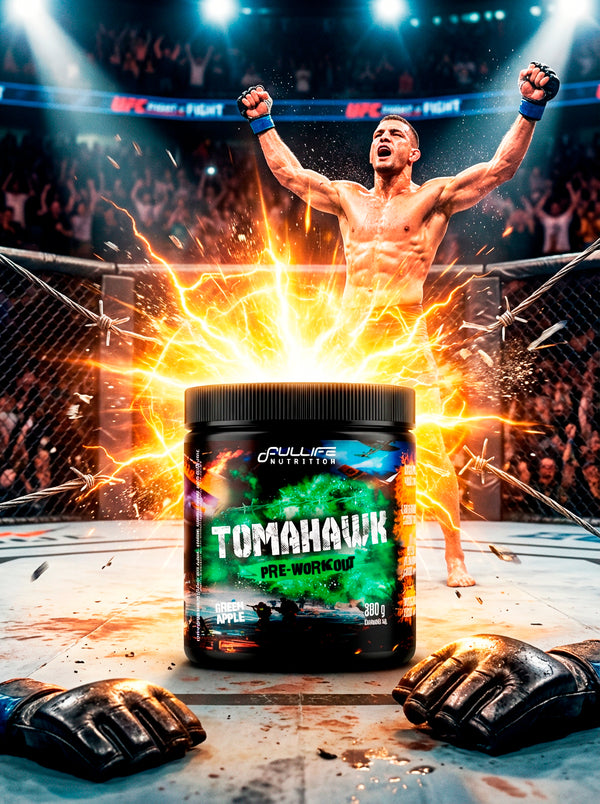 PRÉ-TREINO TOMAHAWK 380G GREEN APPLE - FULLIFE NUTRITION
