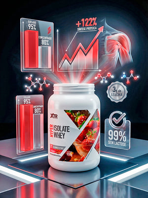 HYPER WHEY ISOLATE 900G MORANGO - XTR