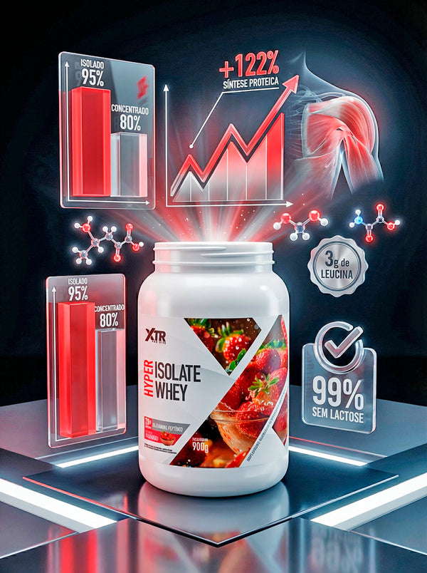 HYPER WHEY ISOLATE 900G MORANGO - XTR