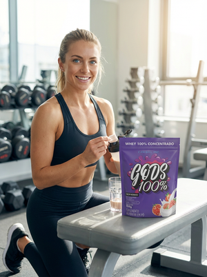 GODS WHEY 100% 900G MORANGO - CANIBAL INC