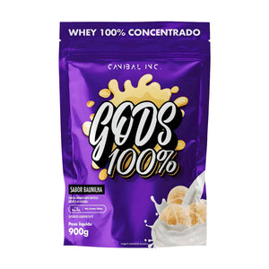 GODS WHEY 100% 900G BAUNILHA - CANIBAL INC