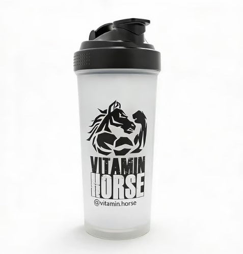 WHEY 100% C/ CREATINA 1 KG Sabores Variados - VITAMIN HORSE + Coqueteleira 600 ml