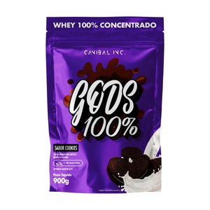 GODS WHEY 100% 900G COOKIES - CANIBAL INC