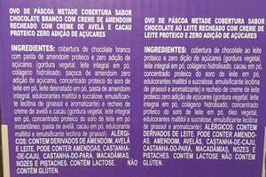 OVO DE CHOCOLATE 350g - GODS SWEET MAGIC DUO / 91g DE PROTEÍNA.
