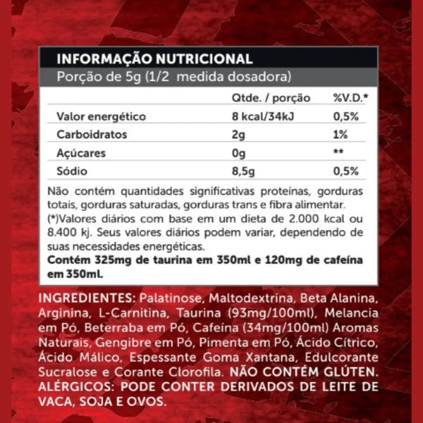 CANIBAL PRE WORKOUT 300G FRUTAS AMARELAS - JUNGLE LABS