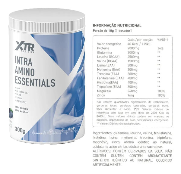 INTRA AMINO 300GR - BLUE FRUITS - XTR