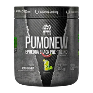 PUMONEW EPHEDRA BLACK 300G - CAIPIRINHA - VITAMIN HORSE
