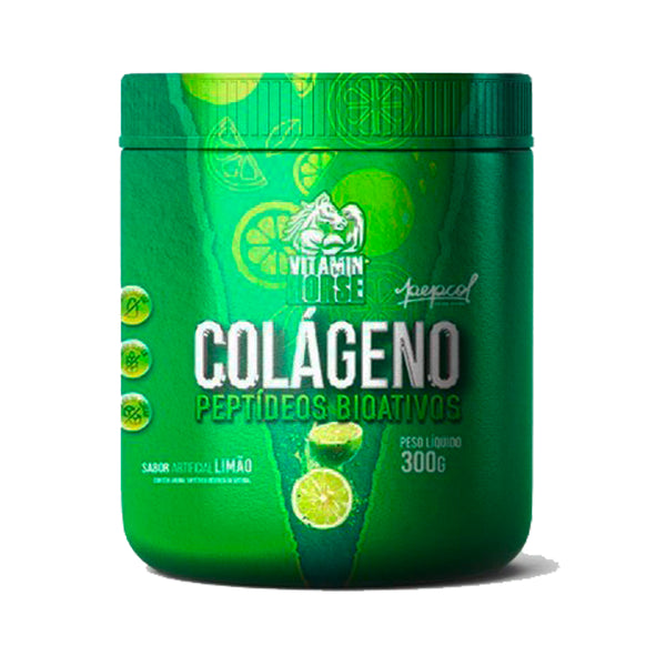 COLÁGENO PEPTIDEOS BIOATIVOS 300G LIMÃO - VITAMIN HORSE