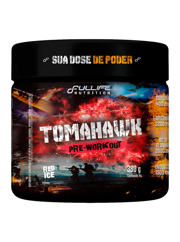 PRÉ-TREINO TOMAHAWK 380G RED ICE - FULLIFE NUTRITION