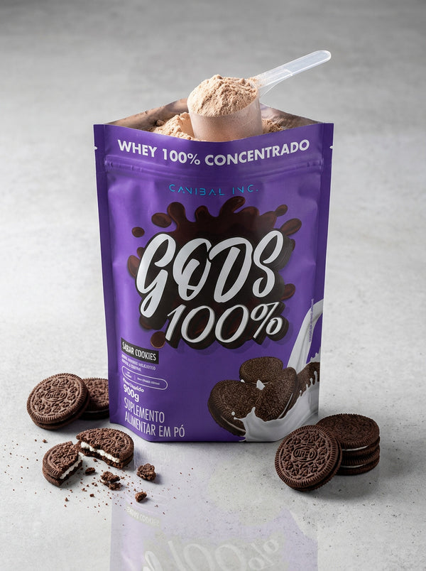 GODS WHEY 100% 900G - CANIBAL INC