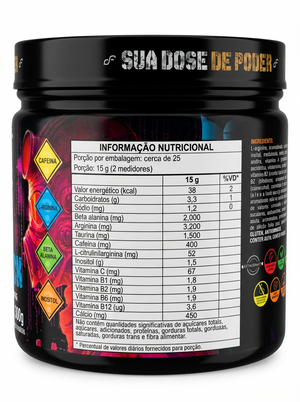 PRÉ-TREINO TOMAHAWK 380G ENIGMA - FULLIFE NUTRITION