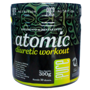 ATOMIC DIURETIC WORKOUT 300G LIMÃO - PURE NUTRITION - BR
