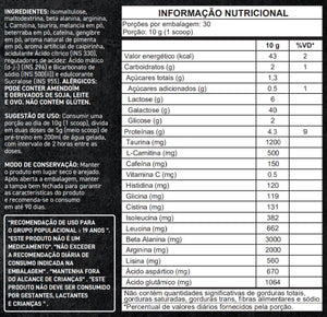 PUMONEW EPHEDRA BLACK 300G - CAIPIRINHA - VITAMIN HORSE